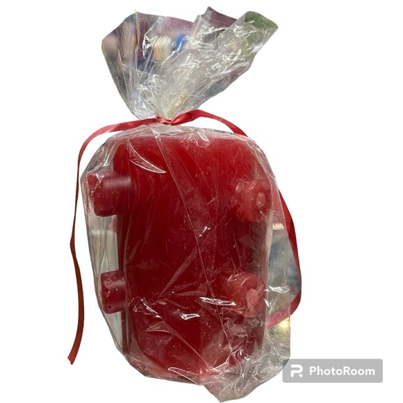 7 wick spell breaker  red candle/ vela de 7 mechas tumba trabajos  roja - Picture 2 of 3